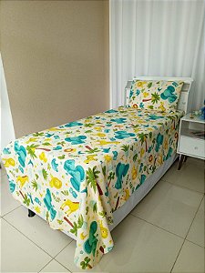 Kit Colcha Solteiro Infantil 2 Peças