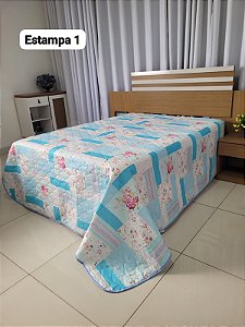 Cobre-leito Casal Estampado Avulso