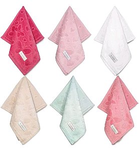 Toalha Lavabo Velour Romance