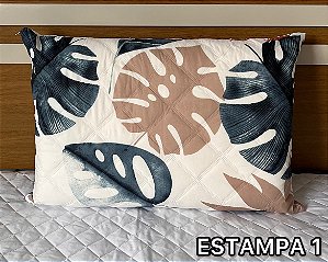Porta Travesseiro Rm Estampado com Zíper