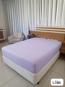 Lençol de Elástico Casal Toque de Seda