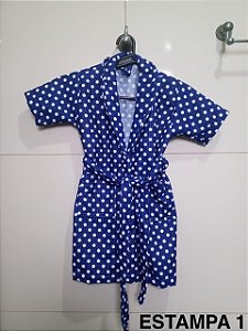 Roupão Infantil Estampado RM