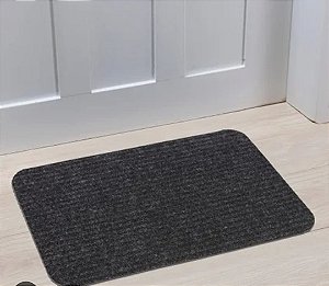 Tapete Capacho Essêncial Niazitex 38×57 Preto