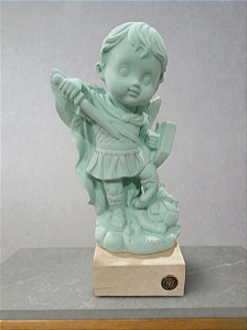 Imagem Arcanjo São Miguel Petit