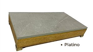 Aparador Miráculo Polido 36x20 Platino