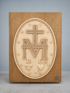 Medalha Milagrosa N. S. Graça (Verso)