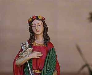 Santa Filomena - Acabamento Premium - 30 cm