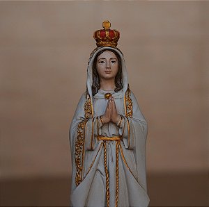 Nossa Senhora de Fátima - Acabamento Premium - 20 cm