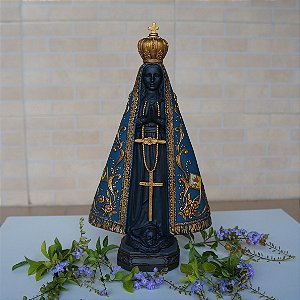 Nossa Senhora Aparecida - Acabamento Premium - 32 cm