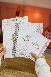 Combo Laura Floral Rosa