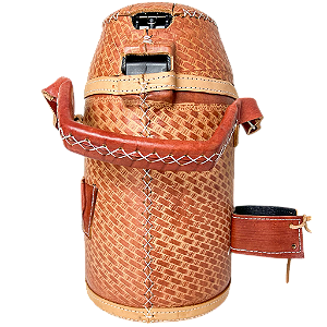 Garrafa térmica de couro Sagrada Família - 2,5 litros