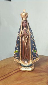 Imagem de Nossa Senhora Aparecida 24 cm em resina