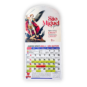 Calendário Católico 2026 - São Miguel Arcanjo