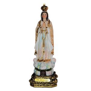 Imagem de Resina de Nossa Senhora de Fátima — 21 cm