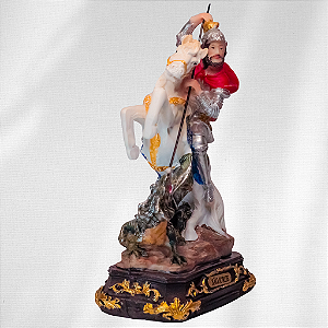 Imagem de São Jorge – 13 cm em resina