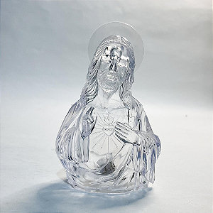 Luminária Sagrado Coração de Jesus - 13cmX9cm (Multicolor)