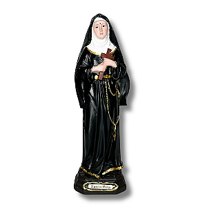 Imagem em Resina de Santa Rita - 21cm