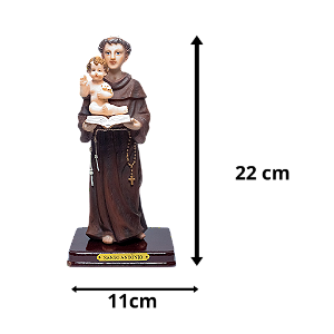 Imagem de resina de Santo Antônio 22 cm