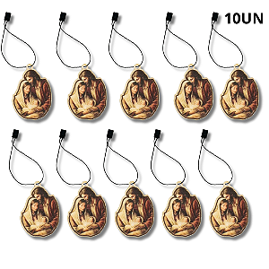 Kit 10 Aromatizante da Sagrada Família - Aroma Chiclete