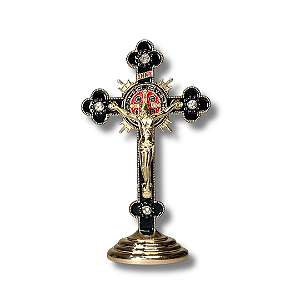 Cruz Ornamentada para Painel de Carro - 8 CM