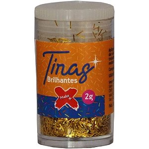 TIRAS DE GLITTER POT 2 GR -OURO