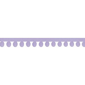 PASSAMANARIA POM POM P CETIM 1m - LILAS