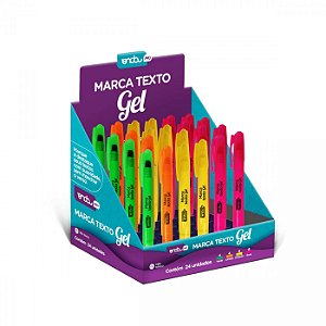 MARCA TEXTO GEL CORES - 1 UND