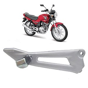 Suporte Pedaleira YBR 125 2001 à 2008 Traseira Direita - Com Pedaleira