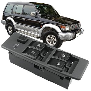 Botão Vidro Elétrico Pajero 4 Portas 1992 a 1997 - Lado Esquerdo