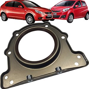 Retentor Traseiro do Virabrequim Jac J2 J3 1.4 2010 a 2016 - Flange