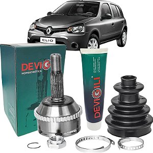 Junta Homocinética Clio 1.0 16V 2013 a 2016 Com Freio ABS (21X21)