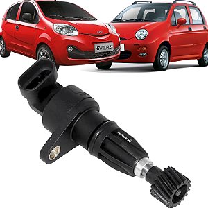 Sensor Velocidade Chery QQ 1.0 1.1 16V 2011 a 2020 (Furo Fixação Lado Esquerdo)