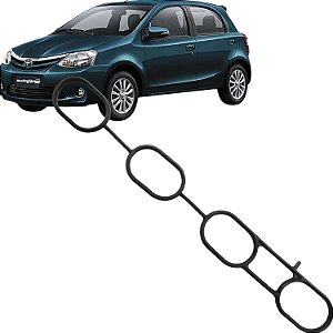 Junta Coletor Admissão Etios 1.3 1.5 16v 2013/...