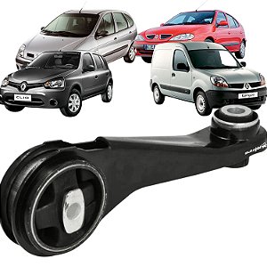 Coxim Câmbio Clio Kangoo 1.0 1.6 8/16V Megane Scenic 1.6 2.0 16V Inferior - Ferro