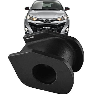 Bucha Barra Estabilizador Yaris 2017/... Câmbio Automático Furo 25mm - Dianteiro