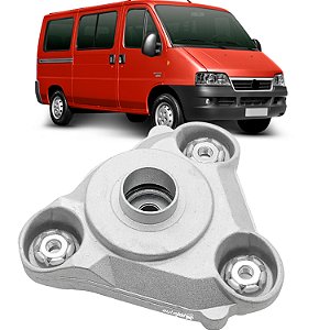 Coxim Amortecedor Dianteiro Ducato Jumper Boxer 1999 a 2017 Lado Direito (Sem Rolamento)