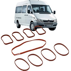 Junta Coletor Admissão Sprinter 311 313 413 2.2 16v 2001 a 2012 - Kit