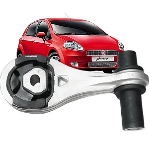 Coxim Câmbio Punto 1.4 8V 2008 a 2012 - Inferior
