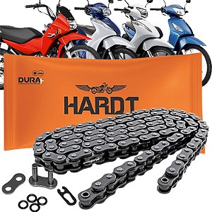 Corrente Relação Biz 110/125 2006 a 2024 Pop 100 2007 a 2015 428Hx106L - Com Retentor