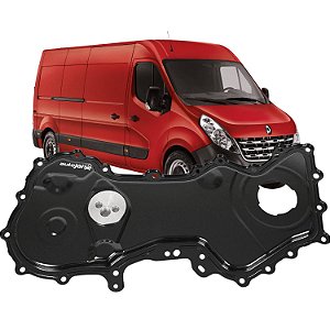 Tampa Motor Frontal Renault Master 2.3 16V 2013 a 2021 - Distribuição