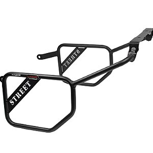 Afastador Alforge CG Titan Fan Ybr Factor Fazer Intruder Yes 125 150 160 .../2024 Preto