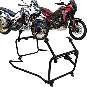 Suporte Baú Lateral CRF 1100 Africa Twin 2021/... - Preto