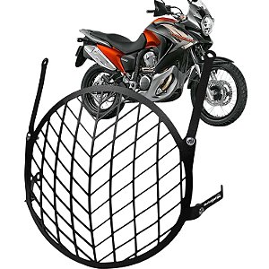 Protetor Farol XL 700 Transalp 2011 a 2014 - Grade