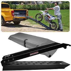 Rampa Carregar Moto Dobrável 300kg