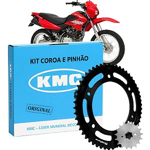 Kit Coroa Pinhão Bros 125 2003 2004 2005 Aço 1045 KMC PRO