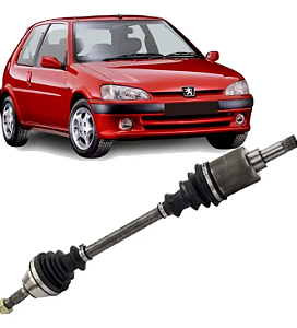 SEMI EIXO ESQUERDO PEUGEOT 106 1.0 1996/... 21X22