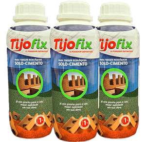 TIJOFIX Super cola para tijolos ecológicos 3 x 1  litro.