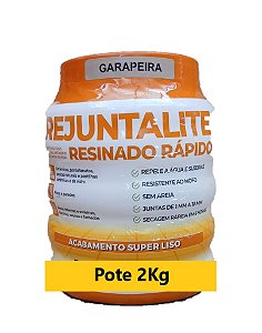 REJUNTALITE RESINADO GARAPEIRA 2KG