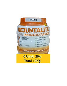 REJUNTALITE RESINADO SILVER 6x2KG