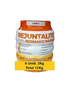 REJUNTALITE RESINADO LARIX 6x2KG